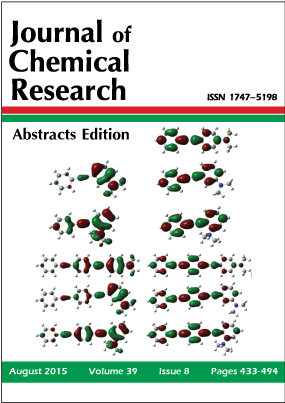 Journal of Chemical Research Abstracts Edition, Volume 39, Issue No.8, August 2015