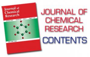 Contents: Journal Of Chemical Research Volume 36 Issue 7 2012
