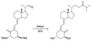 Synthesis of 24(28)-methylene-1?-hydroxyvitamin D<sub>3</sub>, a novel vitamin D<sub>3</sub> analogue