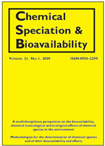 Chemical Speciation & Bioavailability: Cumulative Index (3)