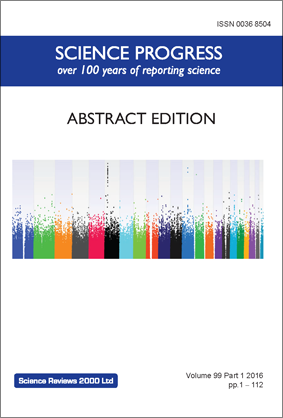 Science Progress Abstract Edition, Volume 99, Issue 1