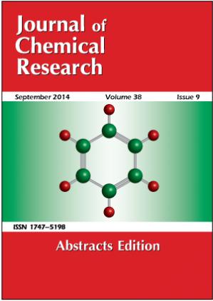 Journal of Chemical Research Abstracts Edition, Sept 2014